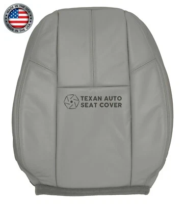 2011, 2012, 2013 GMC Sierra Crew Cab 2500 3500 Driver Lean Back Seat Cover Gray - Image 1 of 4