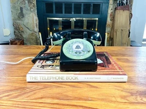 Vintage Stromberg Carlson Rotary Dial Phone, Landline Telephone, Bicolor Phone - Zdjęcie 1 z 10
