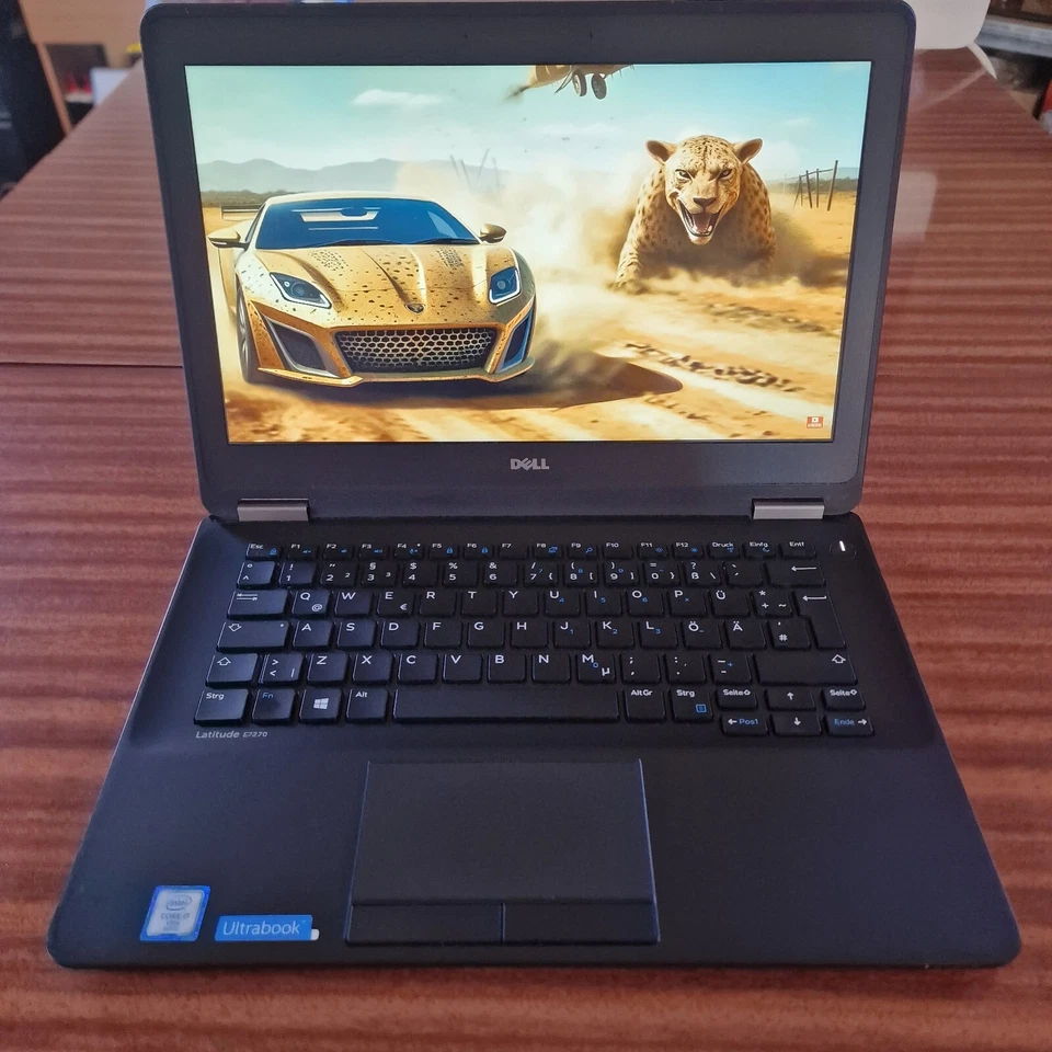 Dell Latitude E7270, i7 VPro, 12.5", Win 11, 250Gb M2 SSD, 12Gb DDR4 RAM (D53) - Image 1 of 4
