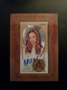 Crystal Reed 2023 Topps Allen & Ginter Framed Auto Autograph Golfer MA-CRE