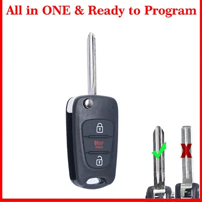 Mando a distancia abatible para coche Kia Soul Sportage 2011 2012 2013 entrada sin llave Foto 1 de 4