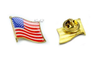 Pin Bandera Americana 1 Docena (12) Rojo Blanco Azul EE. UU. Olímpico - Imagen 1 de 2