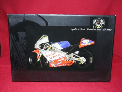 Valentino Rossi Aprilia 125 WORLD CHAMPION 1997 Nastro Azzurro 1/12 Scale MotoGP - Image 1 of 4