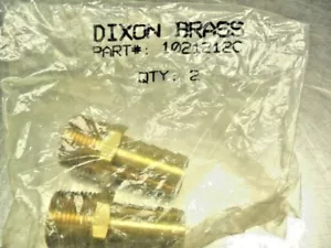 Menge 2 - Dixon Messing 1021212C Messing Schlauch Widerhaken Armaturen 3/4" x 3/4" - Bild 1 von 3
