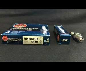 BajaRon - NGK Iridium IX Spark Plugs - BKR6EIX 6418 - 4 Pack - NEW - Bild 1 von 3
