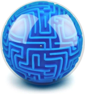 Puzzle Ball for Kids, Maze Ball Unisex Adults Gift Hard Difficulty - BLUE - Picture 1 of 5