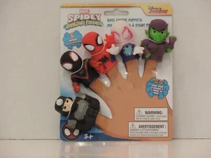 Disney Junior Marvel Spidey & Amazing Friends 5 Finger Puppets - Picture 1 of 2