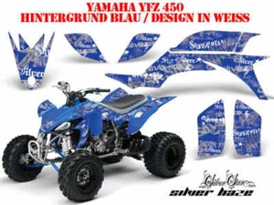 KIT GRÁFICO AMR RACING DECOR ATV YAMAHA YFZ 450,YFZ 450R SILVERSTAR SILVERHAZE B - Imagen 1 de 3