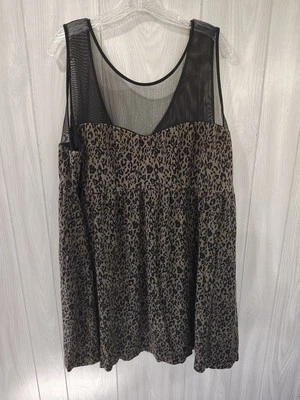 Vestido sin mangas para mujer con estampado de animales tórridos talla 24 Whimsygoth Alternative Festival Foto 1 de 4