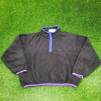 Chaqueta polar vintage LL-Bean para mujer XL 26x22 holgada corta Foto 1 de 4