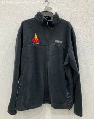 Nuevo con etiquetas Columbia Hombres Negro Steens Mountain Cremallera Completa Vellón XXL Foto 1 de 4