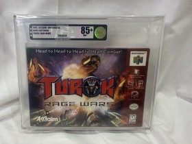 Turok: Rage Wars (Nintendo 64, 1999) Graded VGA 85+ GOLD like WATA CGC