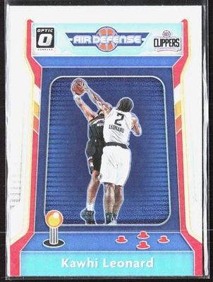 2020-21 Donruss Optic Kawhi Leonard Air Defense Holo #4 Clippers BASKETBALL - Image 1 of 2