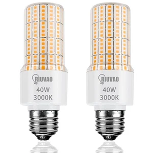 Led corn Light Bulbs 300W Equivalent Super Bright 5000Lm 3000K Warm White led... - Picture 1 of 6
