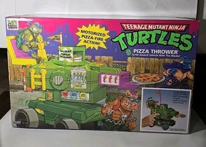 2024 Classic Teenage Mutant Ninja Turtles Tmnt Pizza Thrower Assault Vehicle NIB - Picture 1 of 9