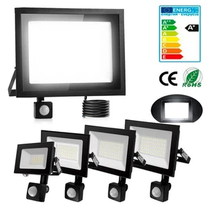 Inundador LED con Detector de Movimiento Foco Lámpara de Pared para Faros Exteriores - Imagen 1 de 18