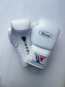 Guantes de Boxeo Winning MS 600 Personalizados Estilo Con Cordones, Guantes de Sparring Ajuste Perfecto - Imagen 1 de 8