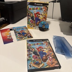Mario Party 7 Big Box Bundle W/ Mic Nintendo Gamecube CIB - Picture 1 of 9