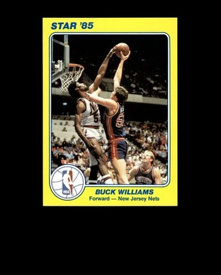 Star Court Kings 1984-85 5x7 Set-Break # 6 Buck Williams como nuevo *GMCARDS* Foto 1 de 2