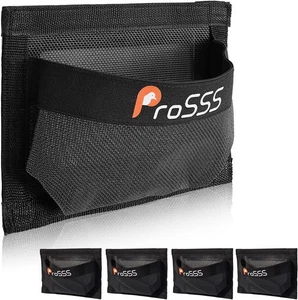 2PC Boat 10"*7" Self-Adhesive Storage Mesh Bag,Marine Organizer for Black  - Bild 1 von 7