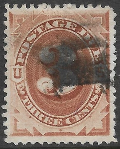USA #J3 3c. Porto fällig gebraucht extra fein - Bild 1 von 2