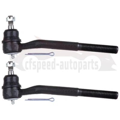 Quantidade (2) extremidades de haste de amarração externa dianteira elos para Chevrolet S10 GMC Sonoma Jimmy 1998-05 - Imagem 1 de 4