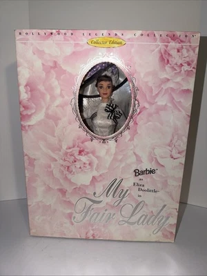 Muñeca Barbie My Fair Lady Eliza Doolittle de colección en vestido blanco SIN ABRIR 1995 Foto 1 de 4
