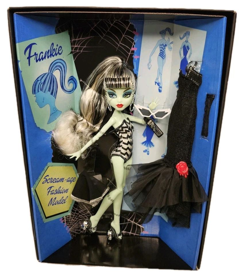 Muñeca Monster High Frankie Stein X Barbie De Colección Repro Mattel 80 Aniversario NRFB Foto 1 de 4