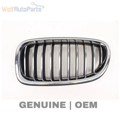 2014-2016 BMW 528I - LEFT HOOD Kidney Grille 7336477 - Image 1 of 4