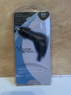 new Voice star Mobile Phone vehicle power adapter Sprint SCI Phones 273-1359 car - Image 1 of 4