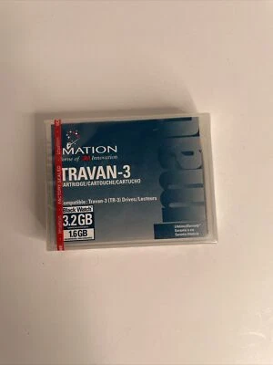Imation 3M Travan-3 Cartridge 3.2 GB New Factory Sealed  - Image 1 of 4