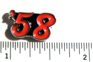 1958 Year Pin (1 ) pin '58_ Auto _ Birthdays _ Anniversary Occasions ? - Picture 1 of 5