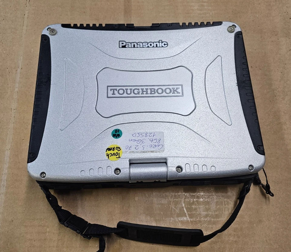Panasonic Toughbook CF-19 i5 3th Gen 8GB 128GB SSD Touch W10 - Image 1 of 4