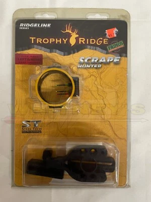 Novo Outro - Mira Trophy Ridge Scrape Hunter - Preto - 3 pinos - 0,029 fibra - RL3030 - Imagem 1 de 2