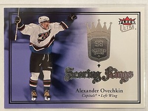 2007-08 Fleer Ultra Alexander Ovechkin Scoring Kings #SK1 Hockey Capitals