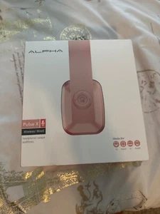 PINK Alpha Pulse X Wireless/Wired Headphones - Picture 1 of 3