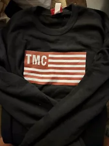Felpa Bandiera Abbigliamento The Marathon TMC Uomo 5XL Nera Nuova con etichette - Foto 1 di 4