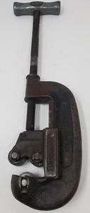 Rigid N0. 1 & 2 heavy duty pipe cutter 1/8in to 2in. Rare Vintage Works Nicely - Picture 1 of 6
