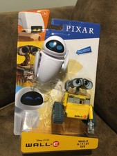 Disney Pixar WALL-E & / Y / ET / EVE Action Figures 2-Pack ~ Mattel   