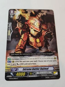 Cardfight!! Vanguard Extreme Battler Hajimal G-BT01/091EN C CFV EX - Picture 1 of 4