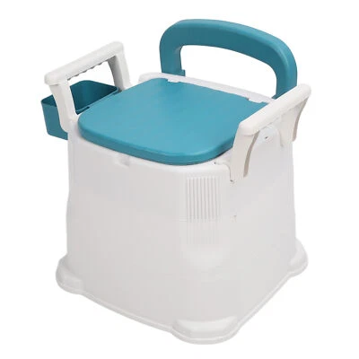 Adult Bedside Commode Toilet with Detachable Armrests Moible Odorless Toilet - Image 1 of 4