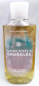Bath & Body Works SLEIGH RIDES & SNUGGLES Shower Gel 10 oz / NEW / Free Shipping - Picture 1 of 2