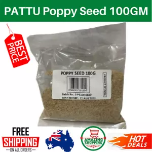 Pattu Poppy Seed 100GM 100% Organic - Picture 1 of 1