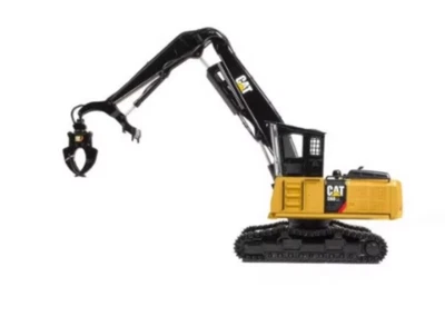 1:50 Scale 568LL Timber Grab Alloy Engineering Vehicle Logging Machine Model - Image 1 of 4