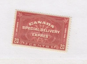 CANADA (MK6885) # E5 FVF-MH 20cts 1932 SPECIAL DELIVERY /HENNA BROWN CV $70 - Picture 1 of 1
