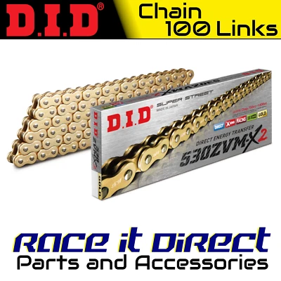 Cadena DID para Honda FT500 Ascot EE. UU. 1982-1983 oro ZVM-X2 Foto 1 de 4