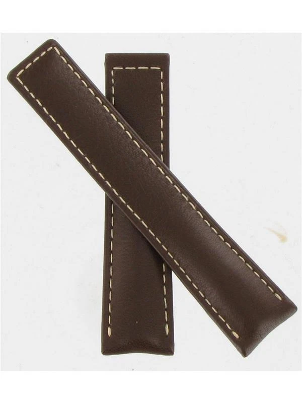 Genuine Brown Leather Watch Strap Tag Heuer Carrera FC6234 Width 20mm