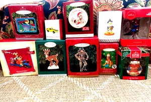 Hallmark Keepsake Ornaments  Lot Of 10 Variety,Donald,Pooh, 101 Dalmations... - Picture 1 of 13