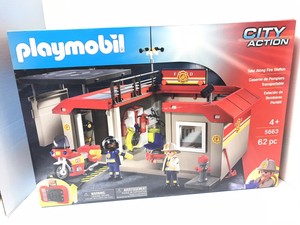 playmobil city action fire rescue mission set
