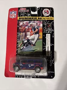 Adam Vinatieri Hummer H2 Diecast Con Tarjeta Codificante 2004 Fleer Patriots NUEVO - Imagen 1 de 2